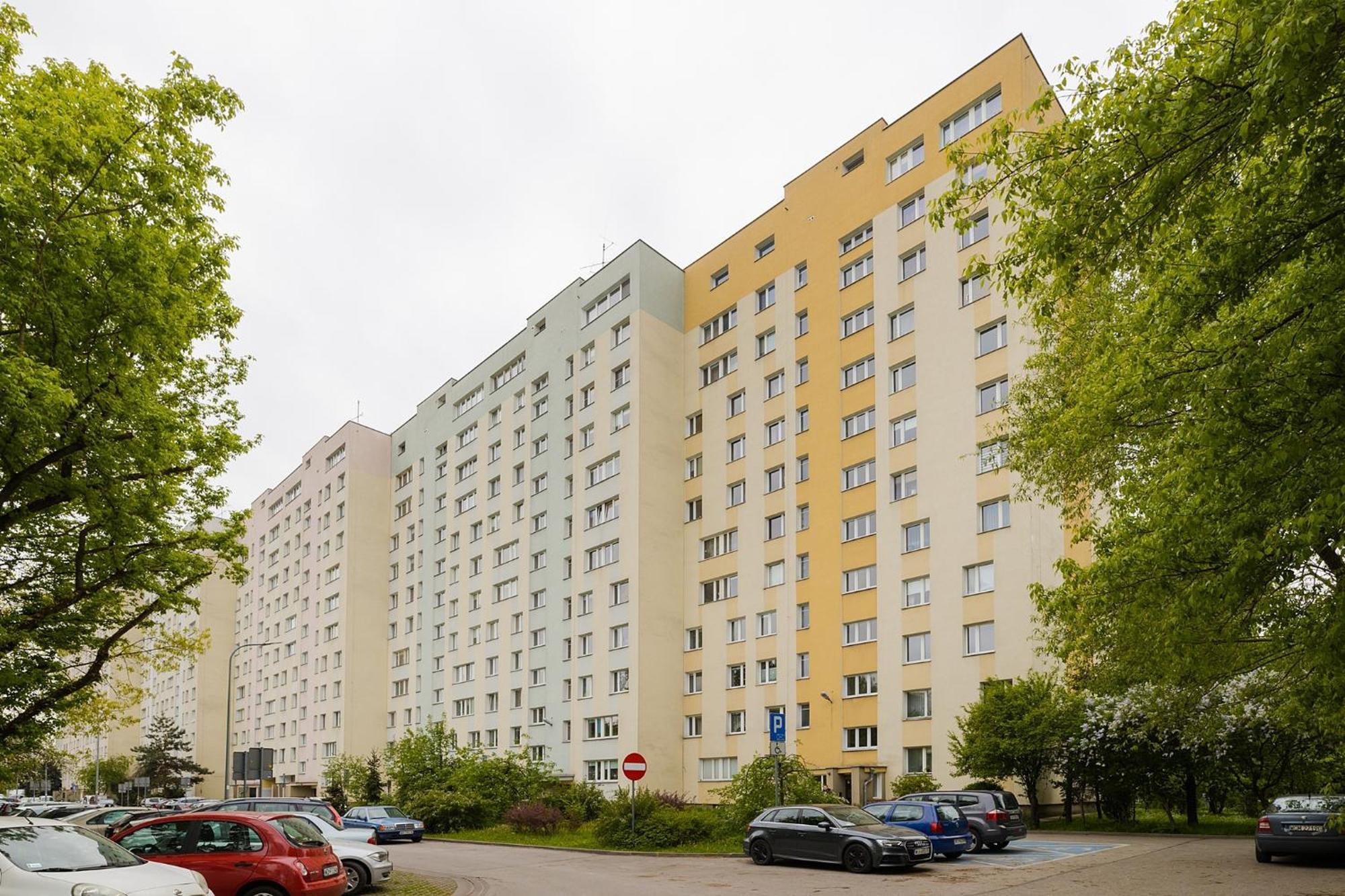 Mia Metro Station, Reymonta Apartment Warsaw Exterior photo