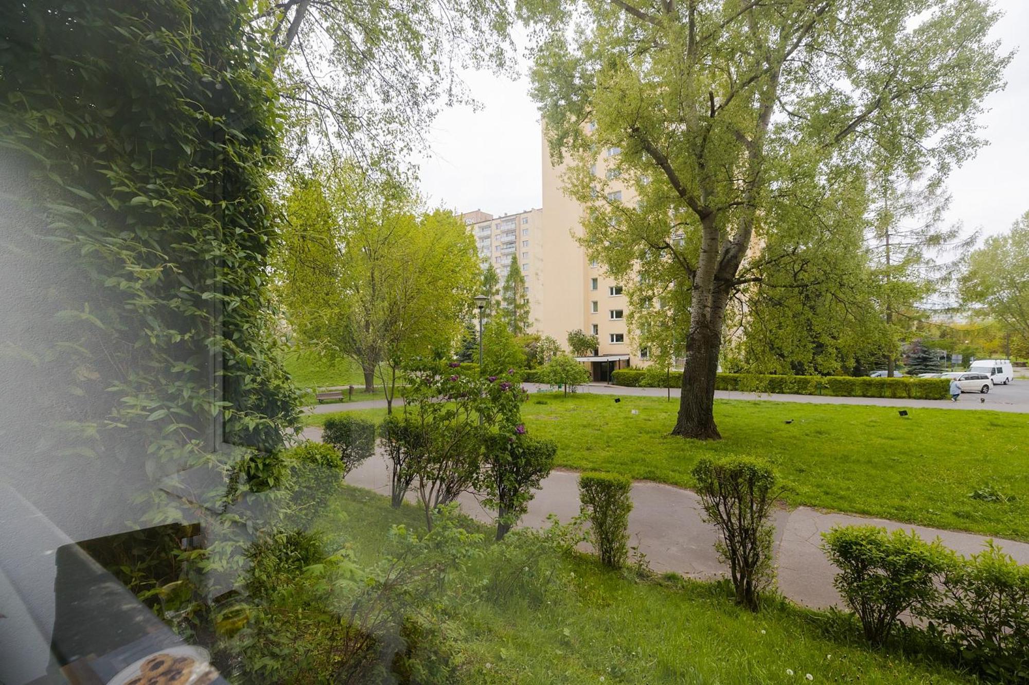 Mia Metro Station, Reymonta Apartment Warsaw Exterior photo